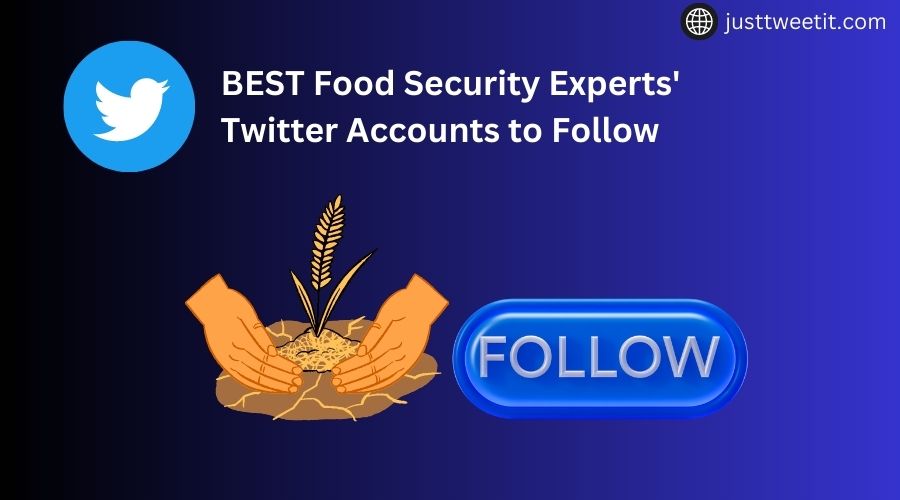 best food security experts' twitter accounts